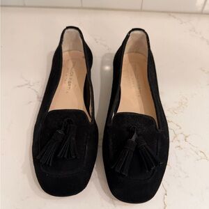 Gianluca Pisati Black Tassel Loafers Size 37
